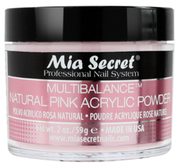 [PL430-NB] MIA SECRET® Multibalance Acrylic Powder Natural Pink 2oz 