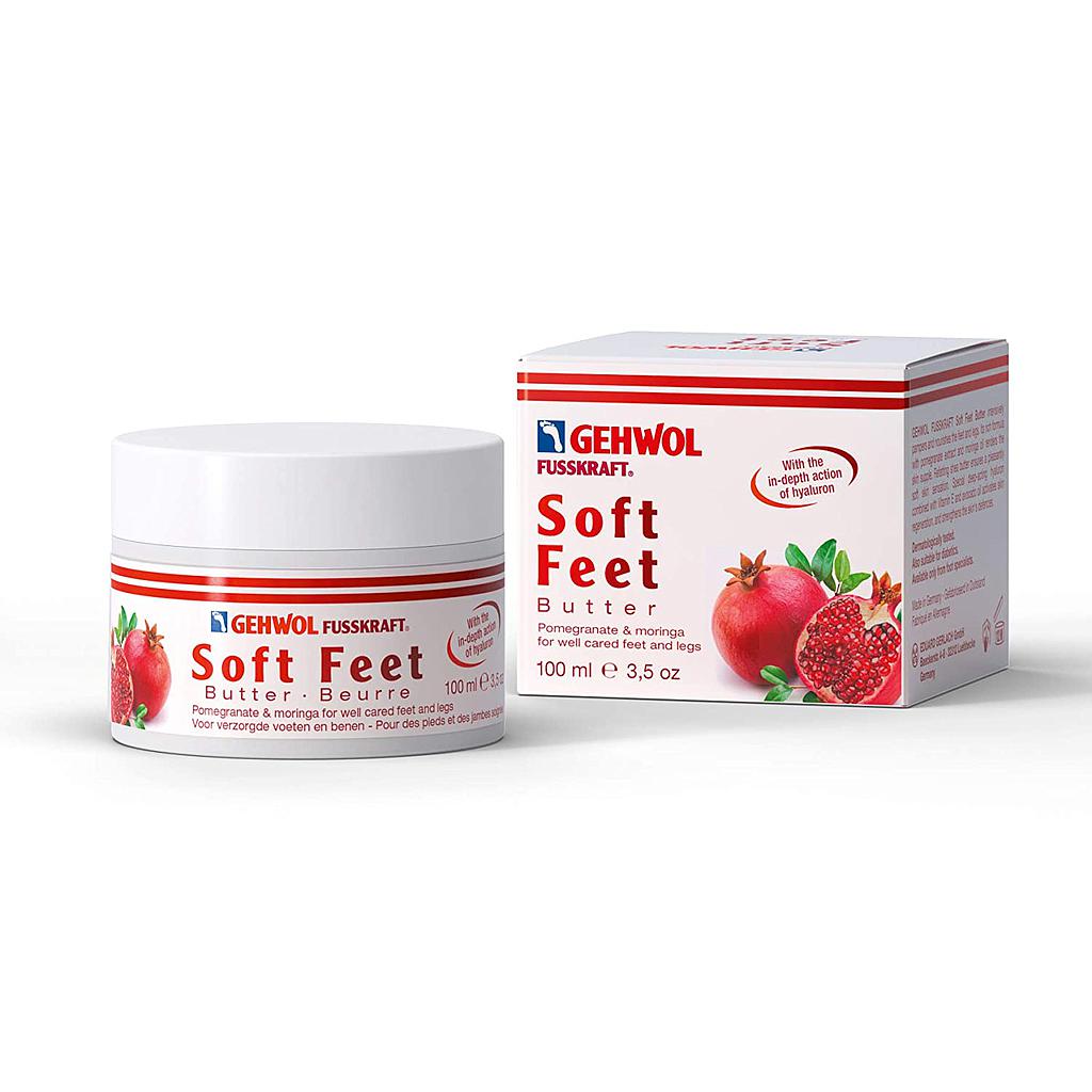 [GE111290604] GEHWOL® FUSSKRAFT® Soft Feet Pomegranate & Moringa Foot & Leg Butter 100 ml