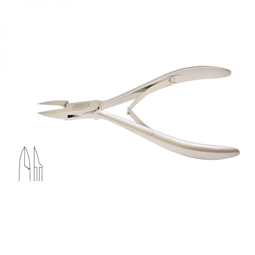 [1Q457] QUALITY PLUS® - Ingrown nail nippers - 10.5cm