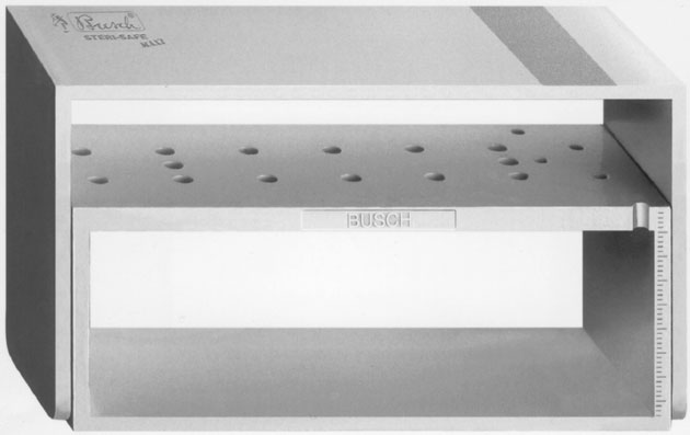 [25771S] BUSCH® Steri-Safe Burr Holder Maxi & Plastic Box